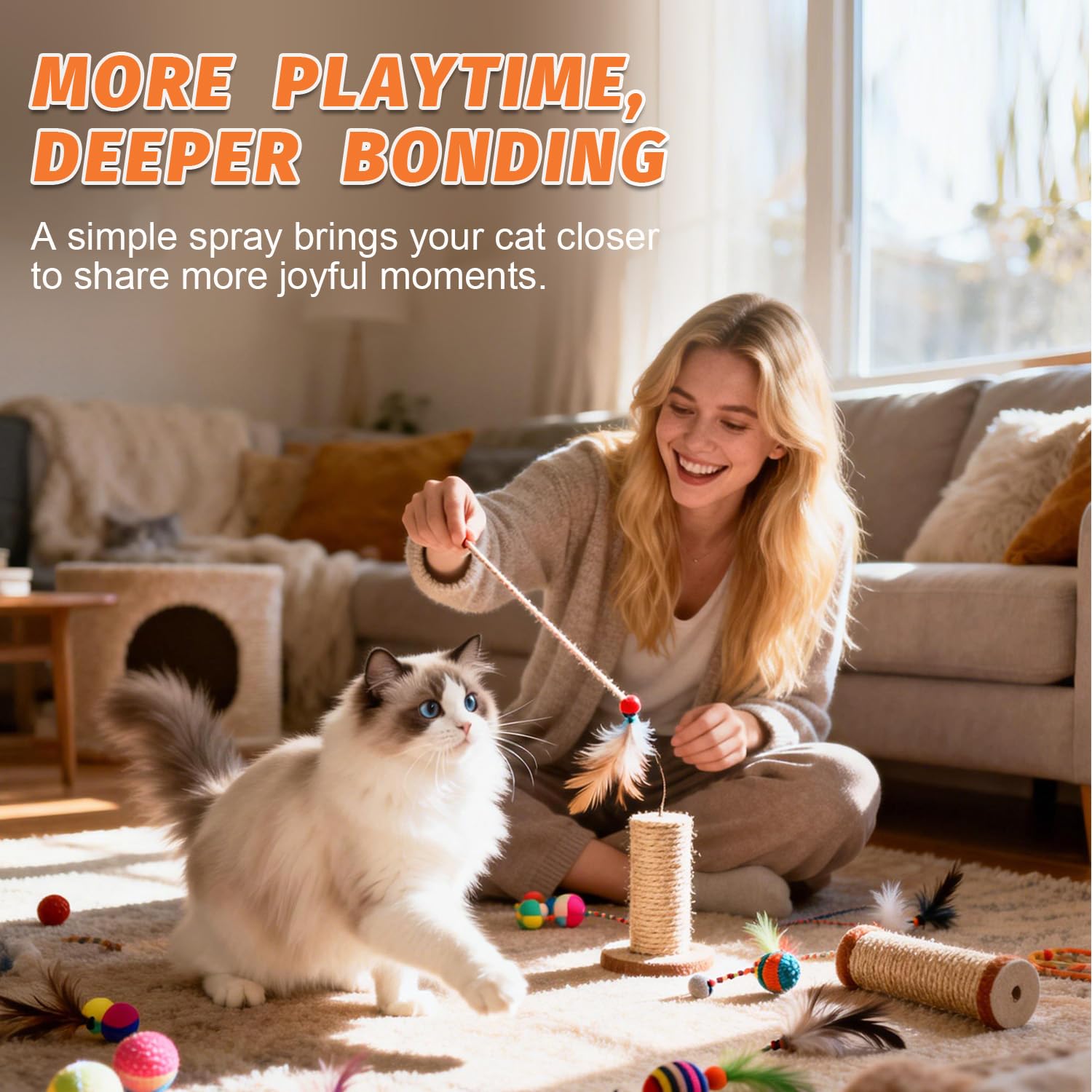 PAW PLANET clear mist indicates mess-free, quick-drying application.