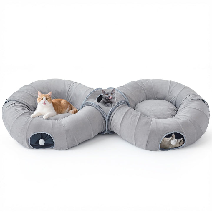 Pawaboo 2-in-1 cat tunnel bed outer section for spacious indoor play