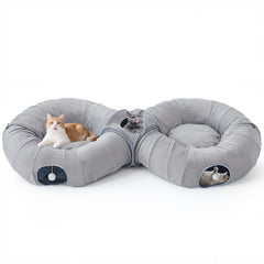 Pawaboo 2-in-1 cat tunnel bed outer section for spacious indoor play