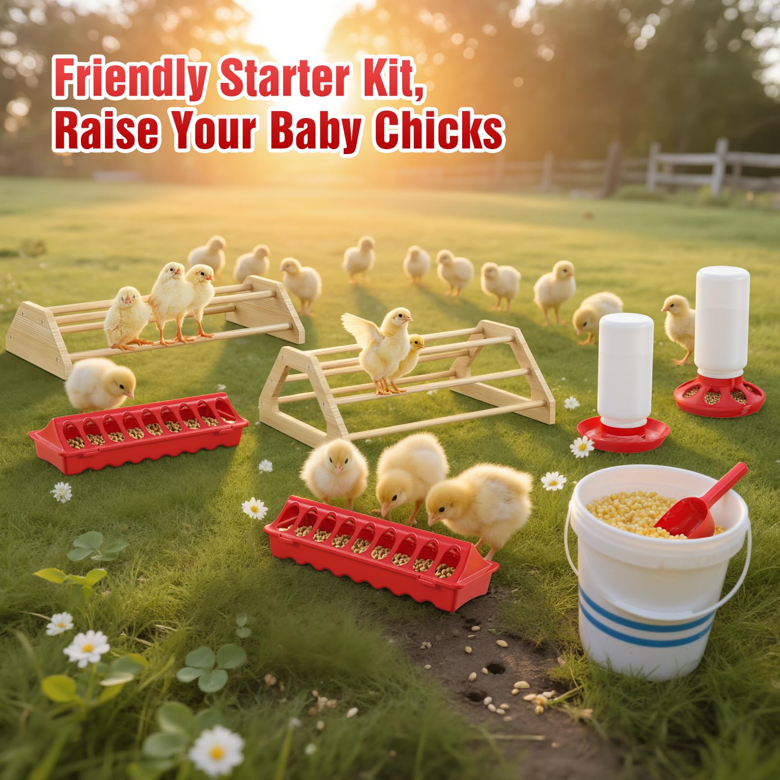 Pawaboo brooder kit with easy-install components for fast setup