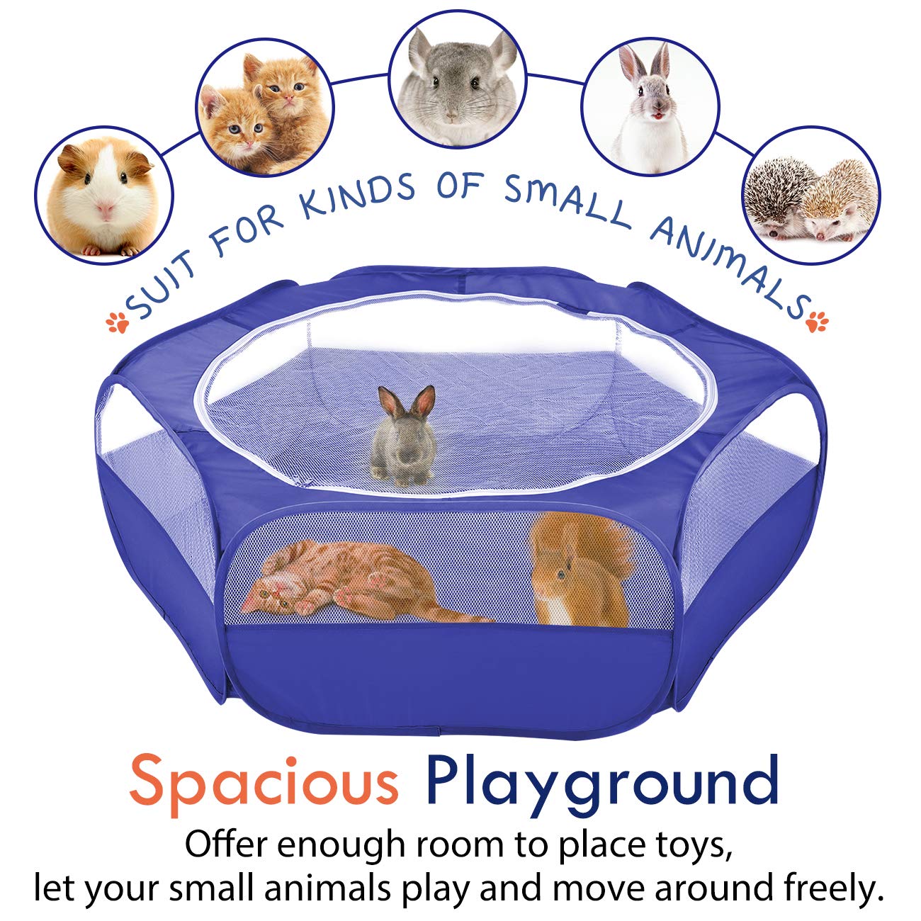 Pawaboo brooder pen approved for kittens, rabbits, hamsters, and more.