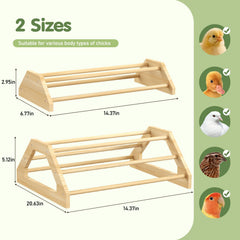 Pawaboo Chick Perch Small – compact roost for tiny chicks and quail