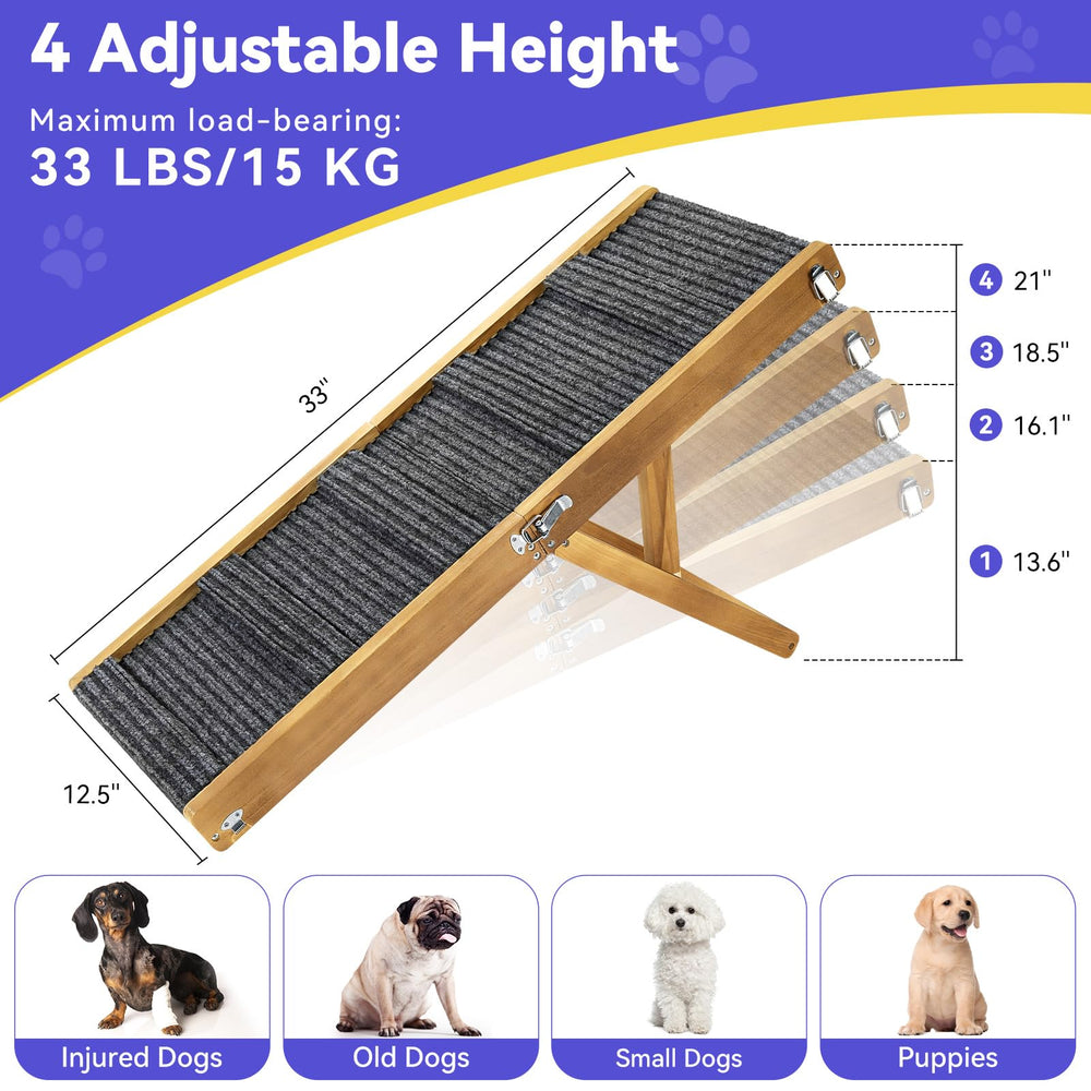Pawaboo non-slip pad and carpet provide traction on incline