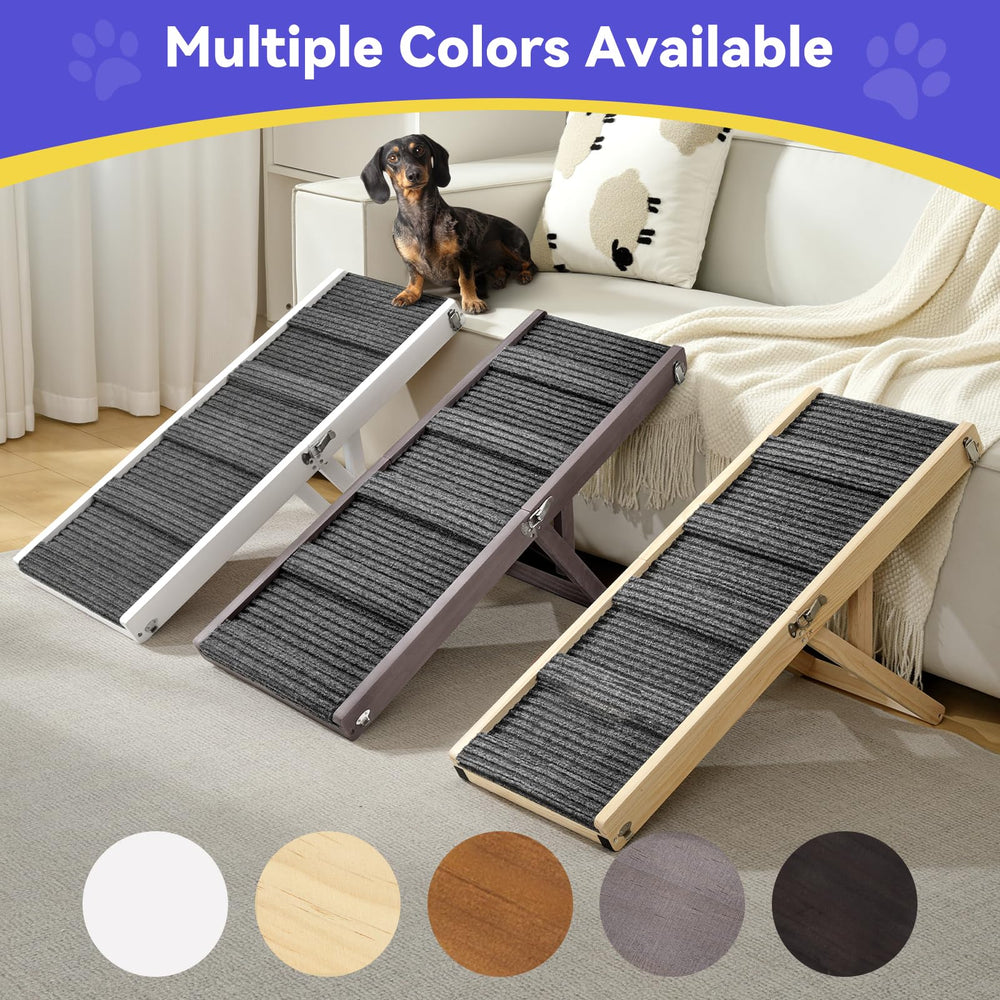 Pawaboo ramp traction surface provides durable grip on paws.