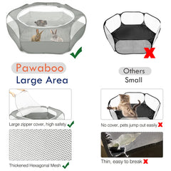 Pawaboo fold-out frame opens quickly for setup