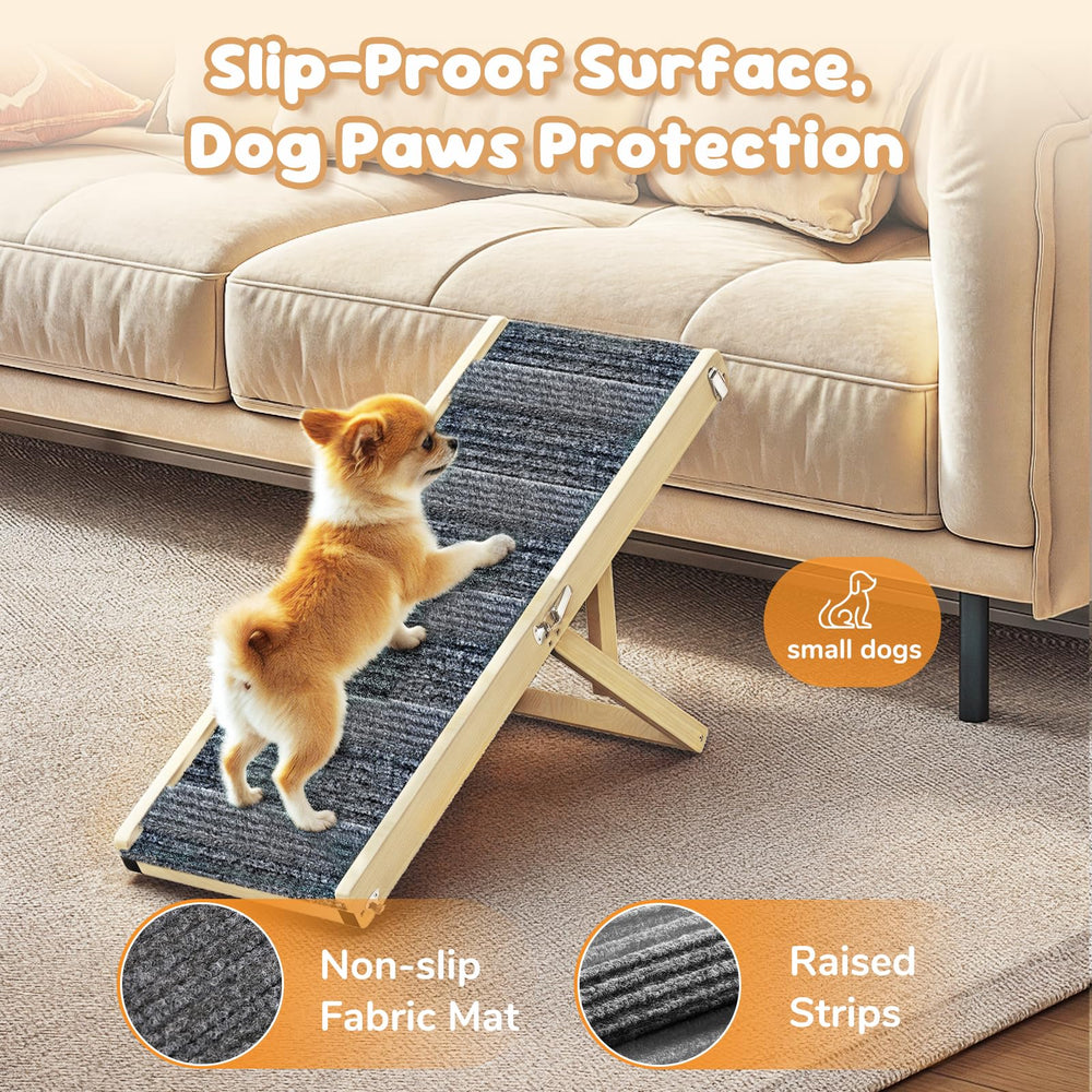 Pawaboo Portable ramp with carry handles for easy travel and setup.