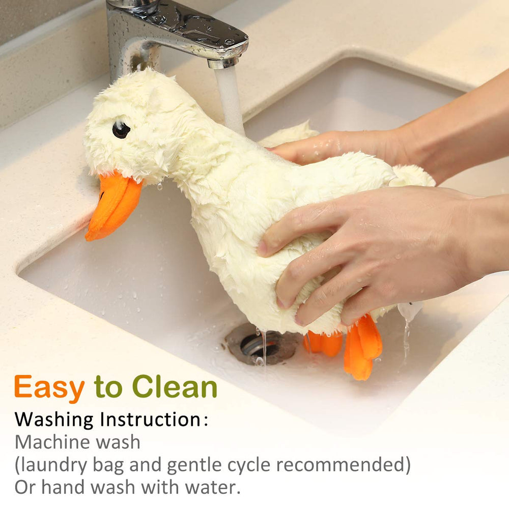 Pawaboo large 12-inch duck toy suitable for all dogs