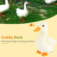Pawaboo plush duck body with crinkle paper for attention