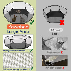 Pawaboo pop-out design enables quick, hassle-free setup.