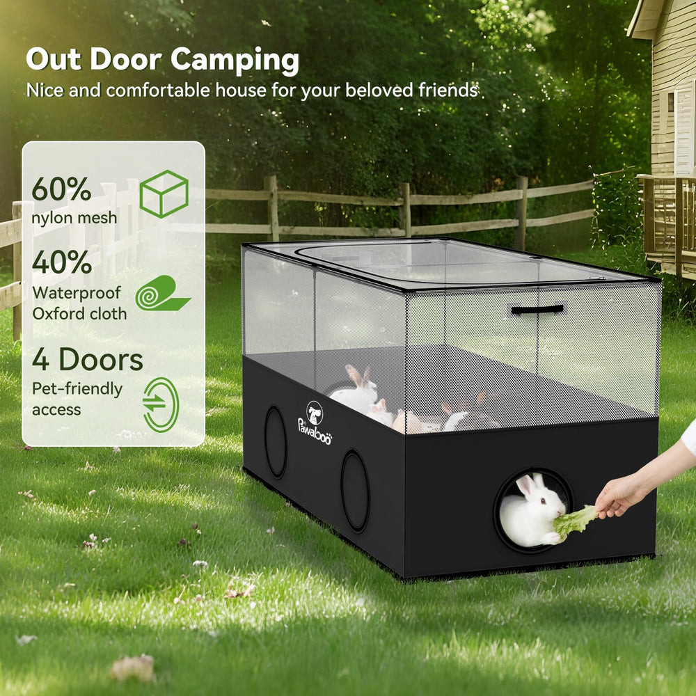 Pawaboo playpen oxford-bottom resists wear and tears