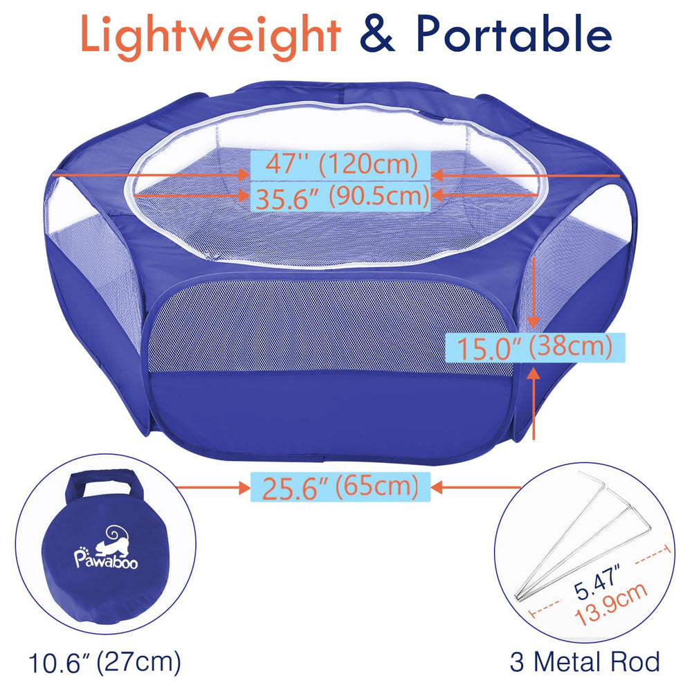 Pawaboo spacious unfolded size supports up to 15 chicks, ducks, or quails.