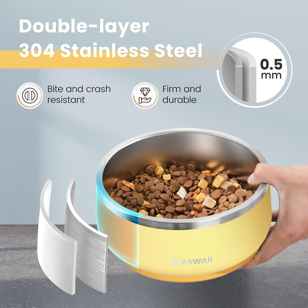 Pawaii dog bowl dishwasher-safe for easy cleaning
