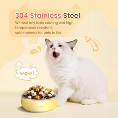 Pawaii insulated double stainless steel bowl keeps water fresh.