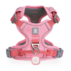 Pawaii No Pull Harness with front O-Ring for controlled walks and steady leash guidance.