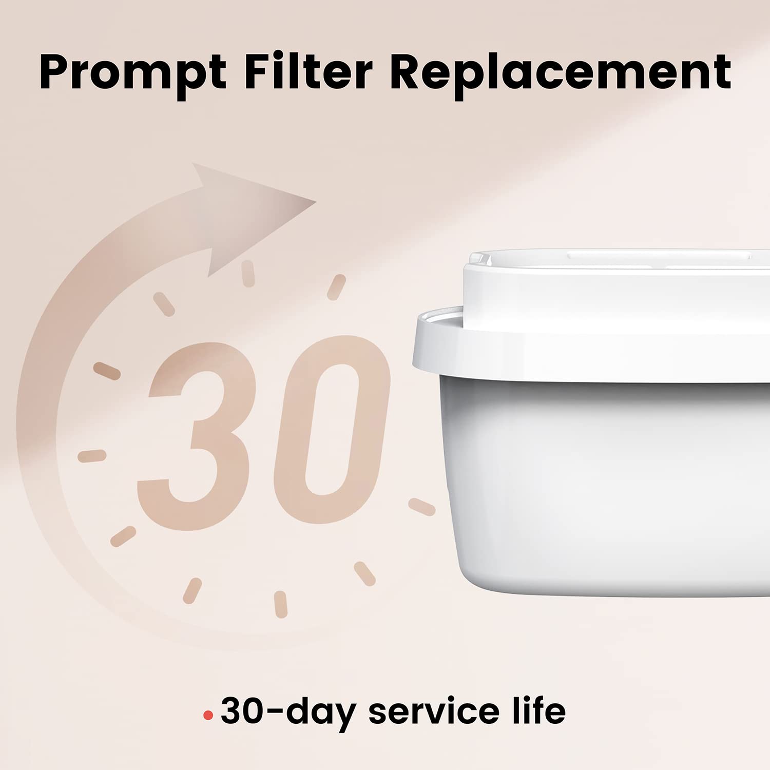 Pawaii NSF-certified filter close-up showing seven-stage filtration.