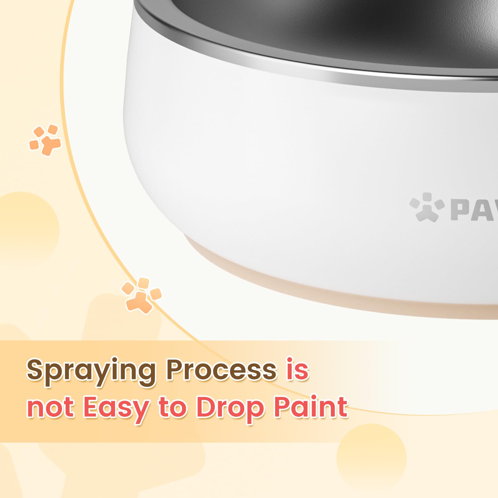 Pawaii easy-clean surface and oil-repellent finish