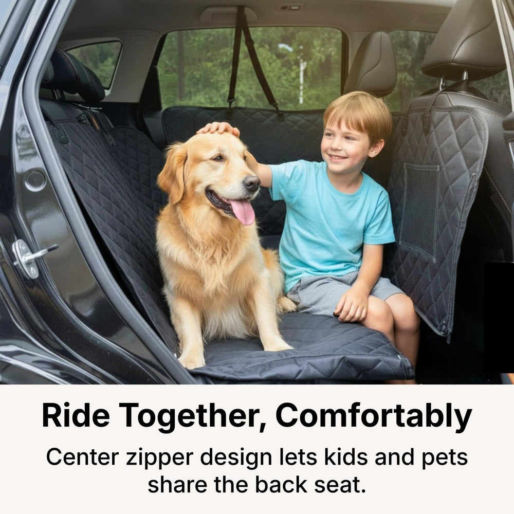 pawander dog car seat cover insert panel enables window seat experience for dogs