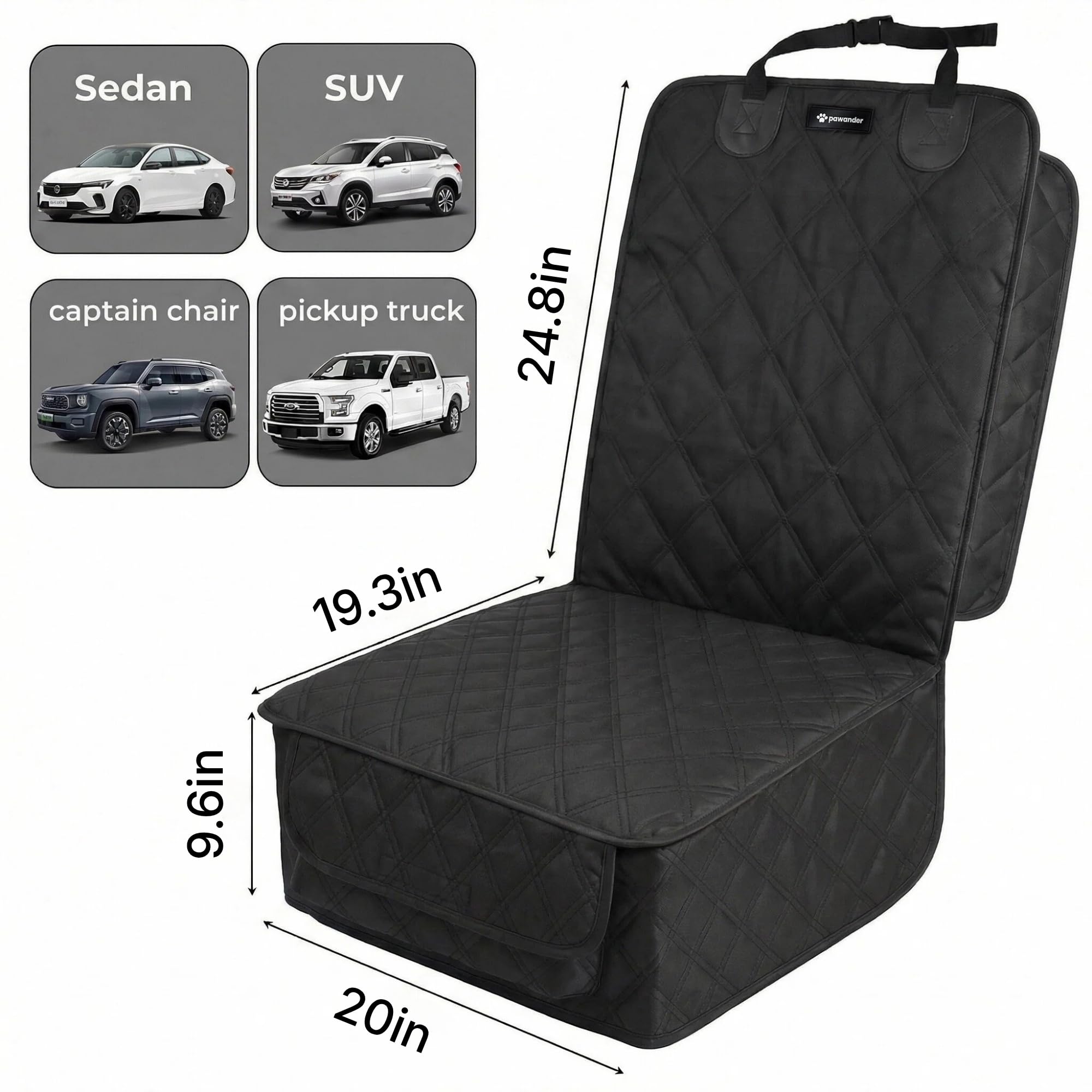 Pawander easy-clean design allows quick wipe-downs after trips.