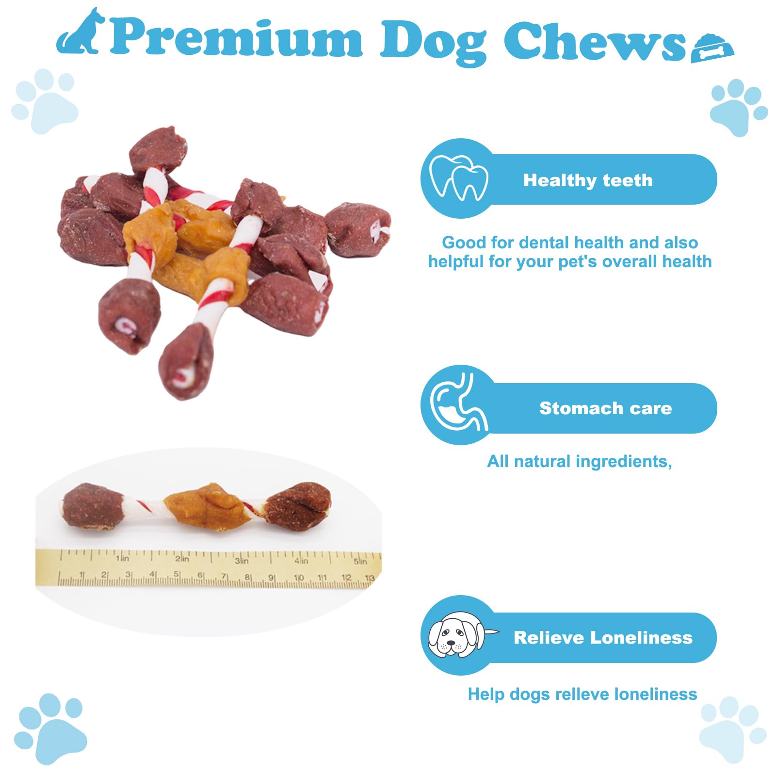Pawant All-breeds friendly kabobs suitable for puppies to seniors.