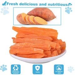 Pawant Soft Dog Treats Chicken Sweet Potato Sticks close-up texture, chew-friendly form.