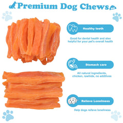 Pawant Soft Dog Treats Chicken Sweet Potato Sticks during training session, effective rewards.