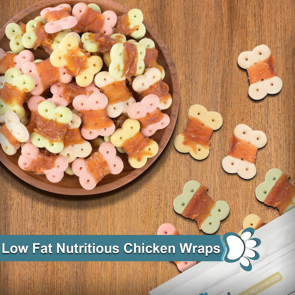Pawant unique chicken flavor treats engaging puppies during playtime.