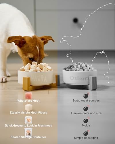 Pawaura crunchy texture invites instant tasting pleasure during playtime or training