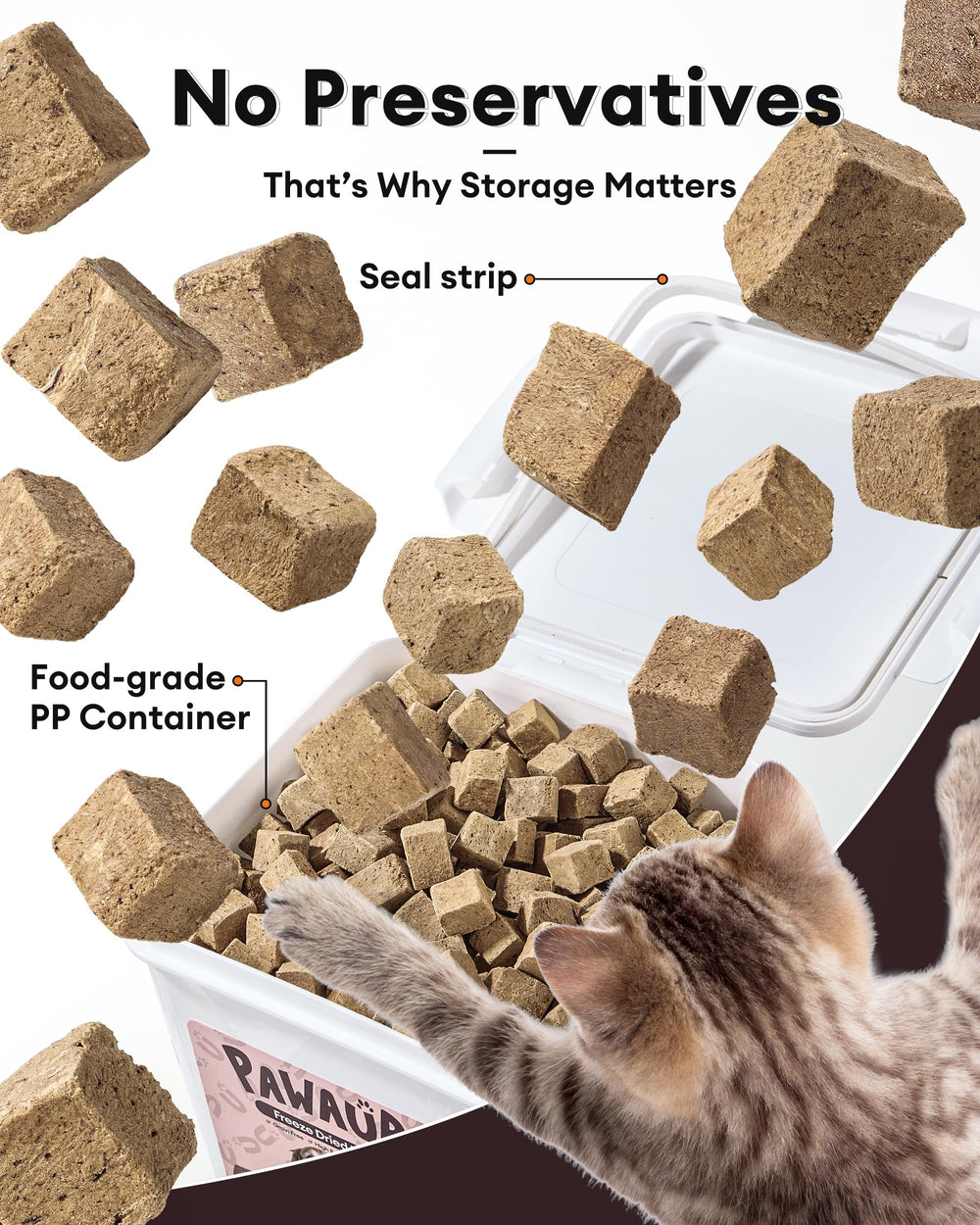 Pawaura grain-free beef liver treats as a protein-packed option