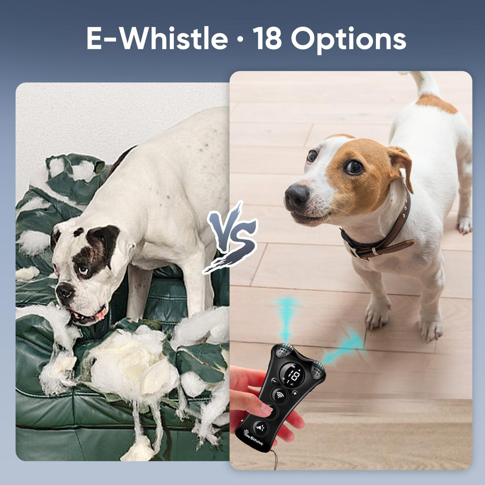 PawBehave compact handheld design fits in your hand for on-the-go training.