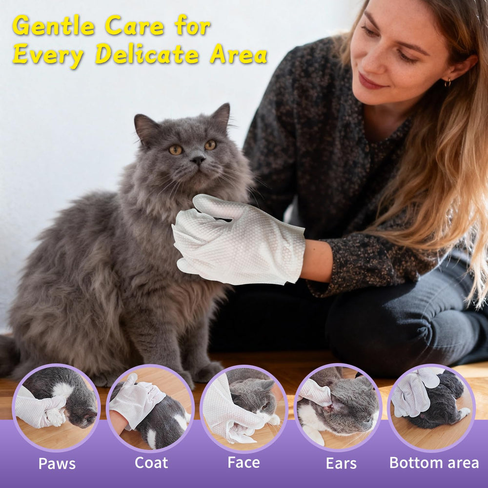 PawBubble Wipes odor neutralization close-up for a fresher pet.