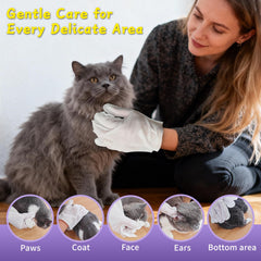 PawBubble Wipes odor neutralization close-up for a fresher pet.