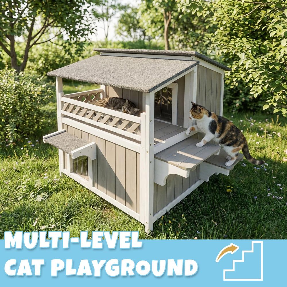 Pawbuilt indoor-outdoor setup fits patios, porches, or corners.