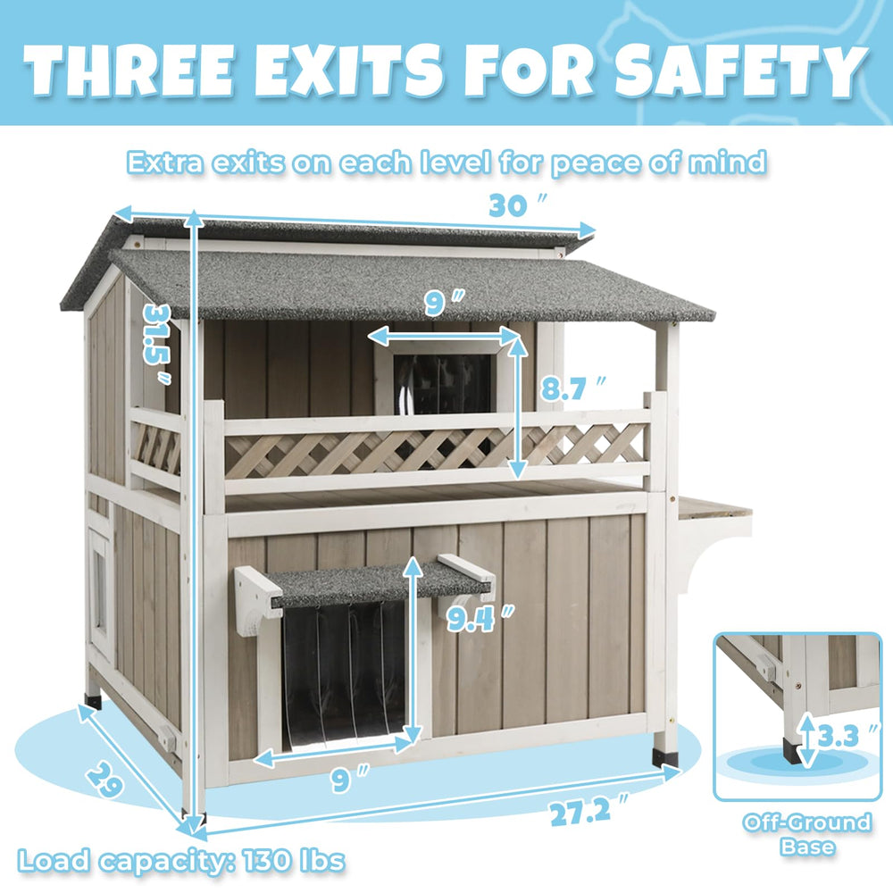 Pawbuilt vented walls promote airflow and comfort.