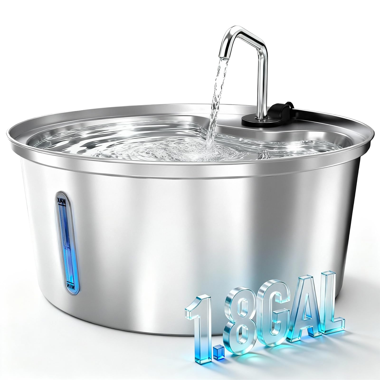 Pawccoli 304 stainless steel construction for safe, durable use.