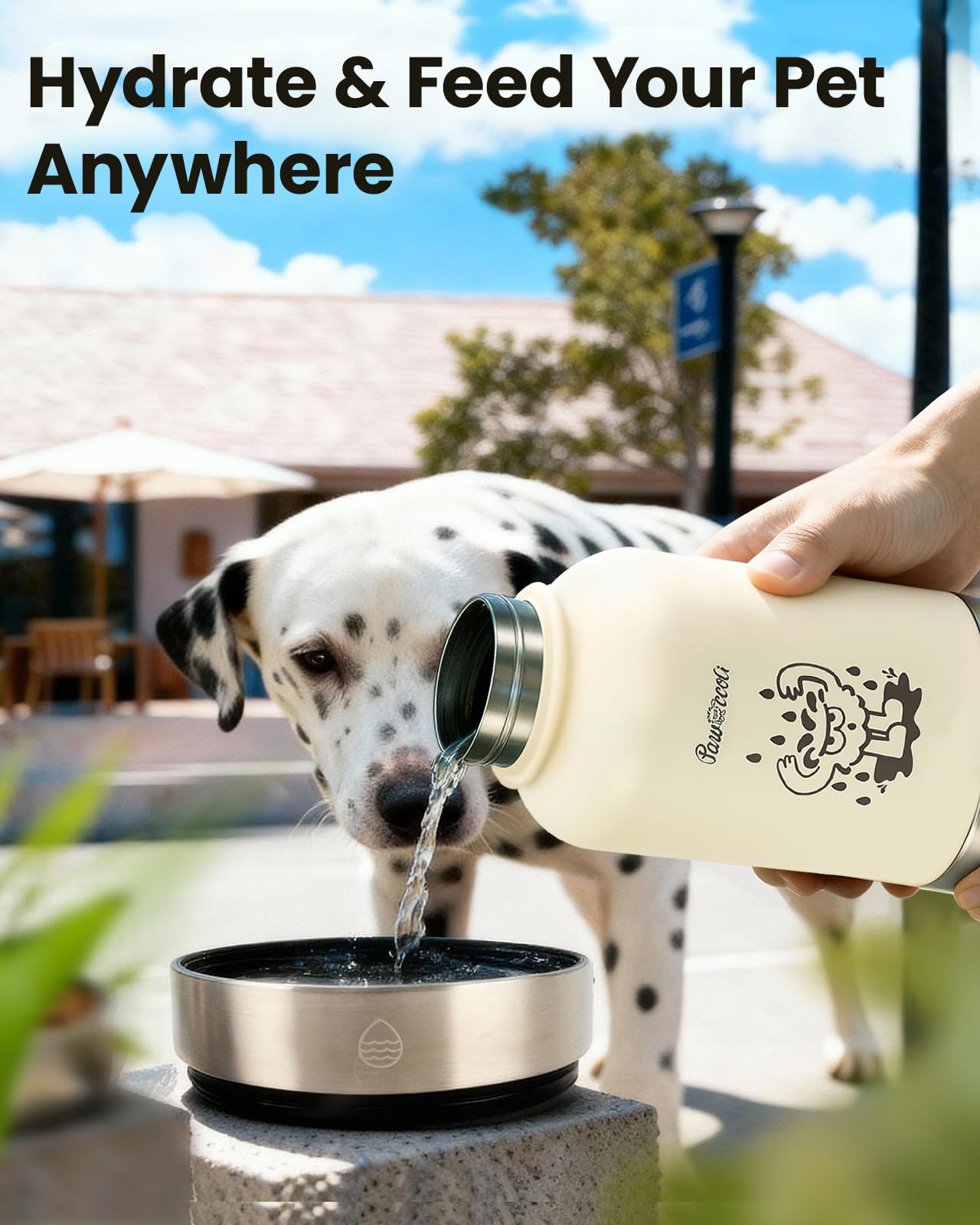 BPA-free materials ensure safe, durable use for pets.