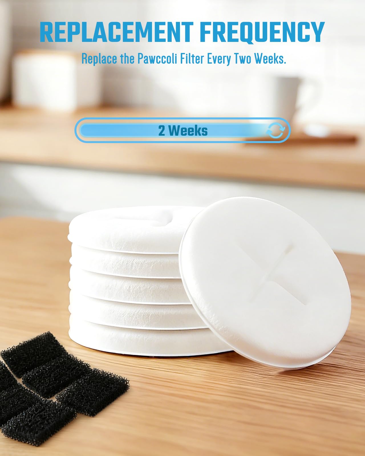 Durable Pawccoli filters offer long-lasting value