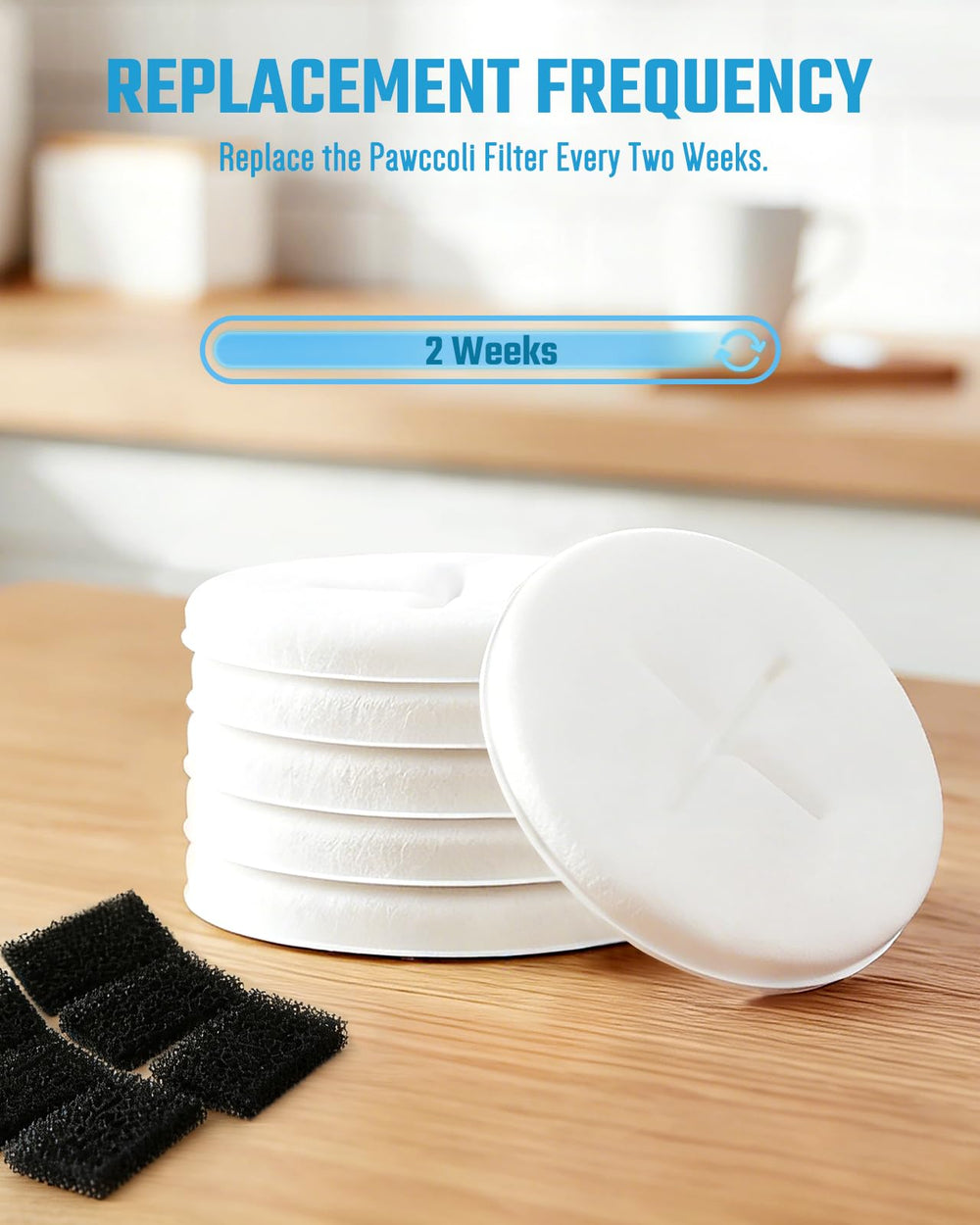 Durable Pawccoli filters offer long-lasting value