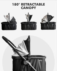 Pawccoli detachable carrier offers flexible use between stroller and carry mode