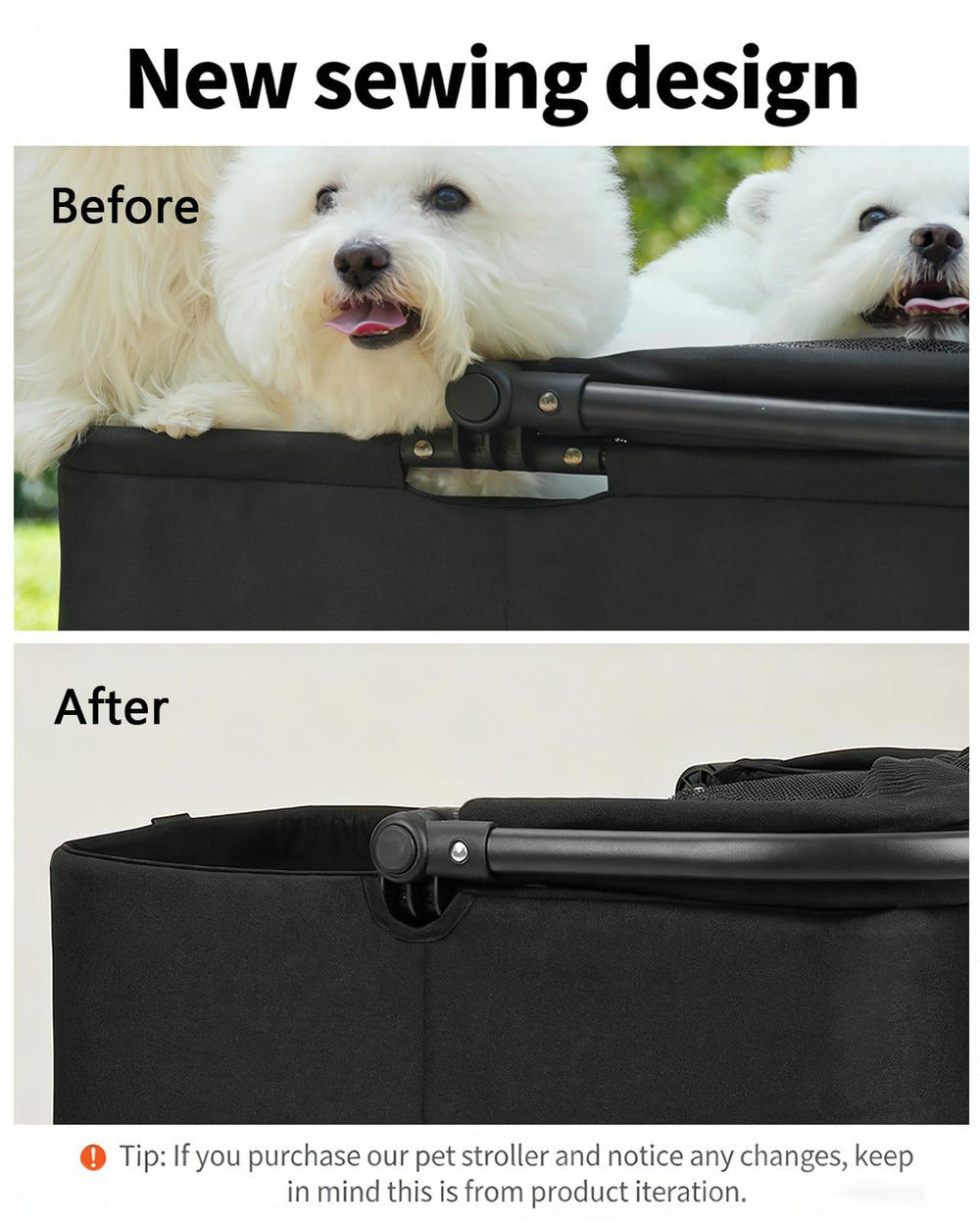 Pawccoli under-basket and pockets, ample storage for essentials