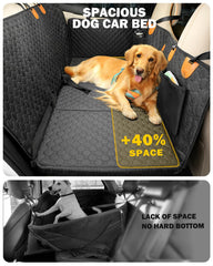 Pawccoli waterproof dog seat cover protecting seats from mud and hair