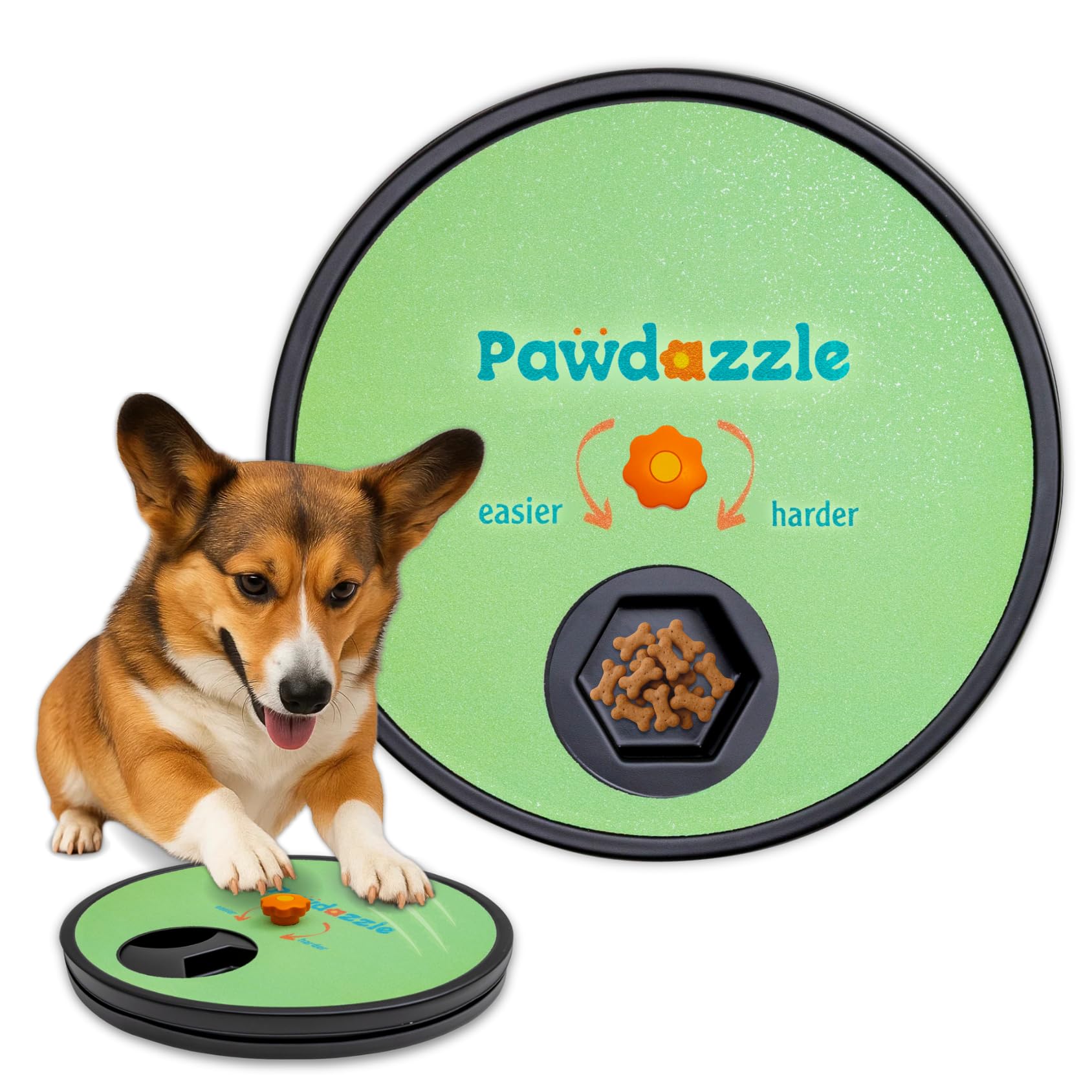 Pawdazzle dog nail scratch board with non-slip base for steady, stress-free sessions.
