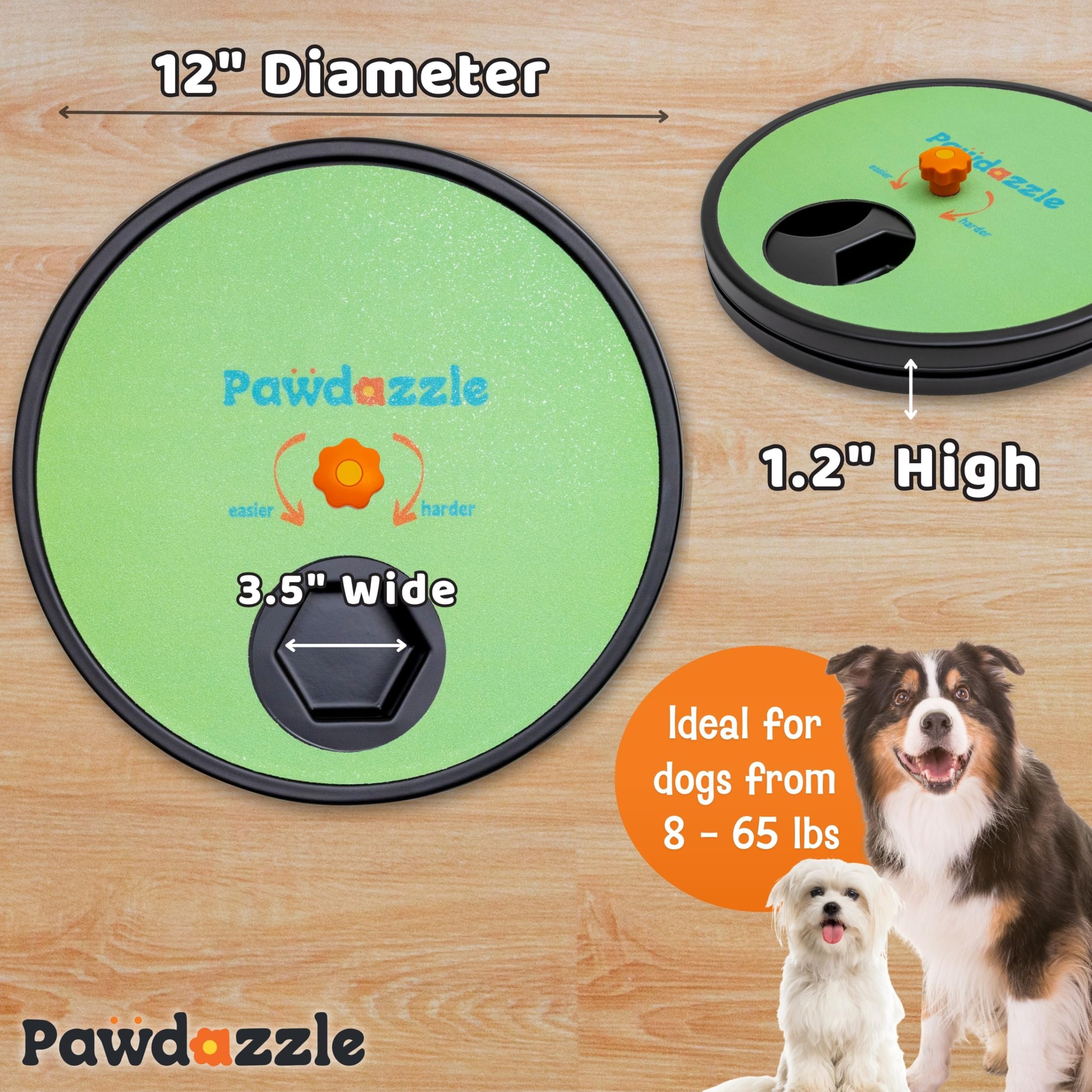 Pawdazzle secure-stable design minimizes movement during grooming.