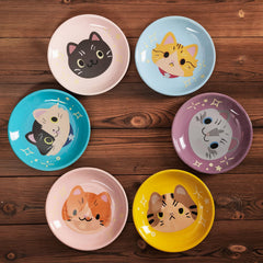 Pawdoer wide-opening bowl reduces whisker contact during feeding.