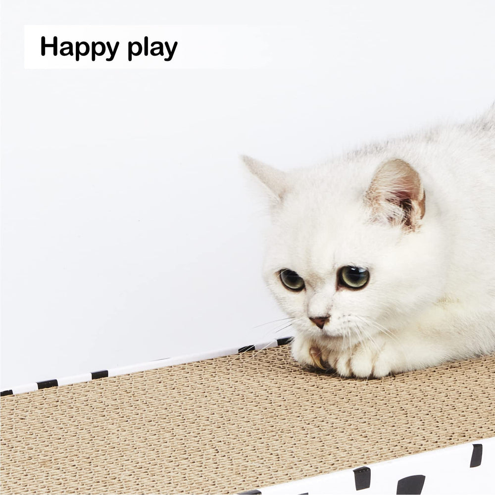 PAWSFANS separate catnip pouch per pad encourages regular use.