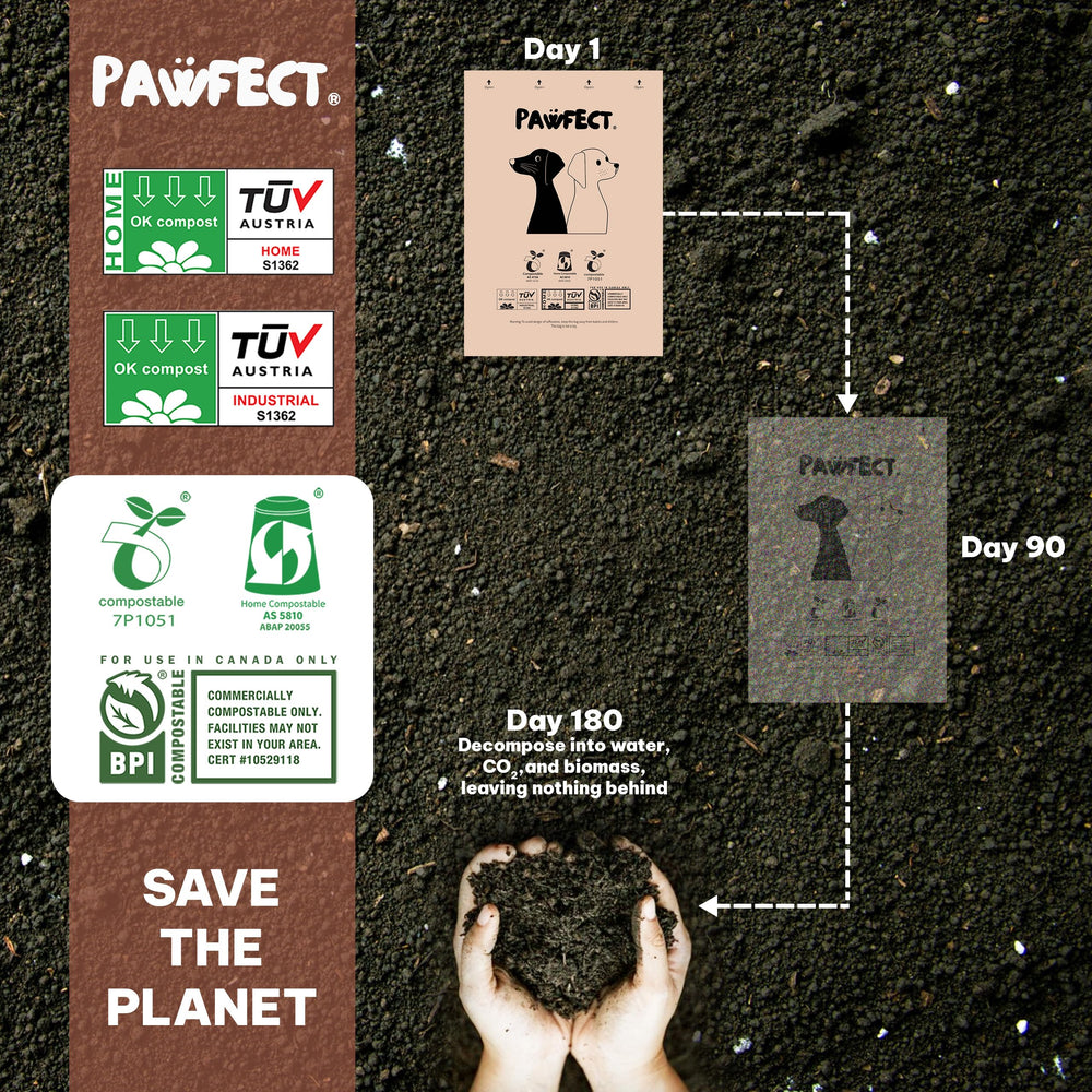 Pawfect poop bags holder compatibility for quick cleanup