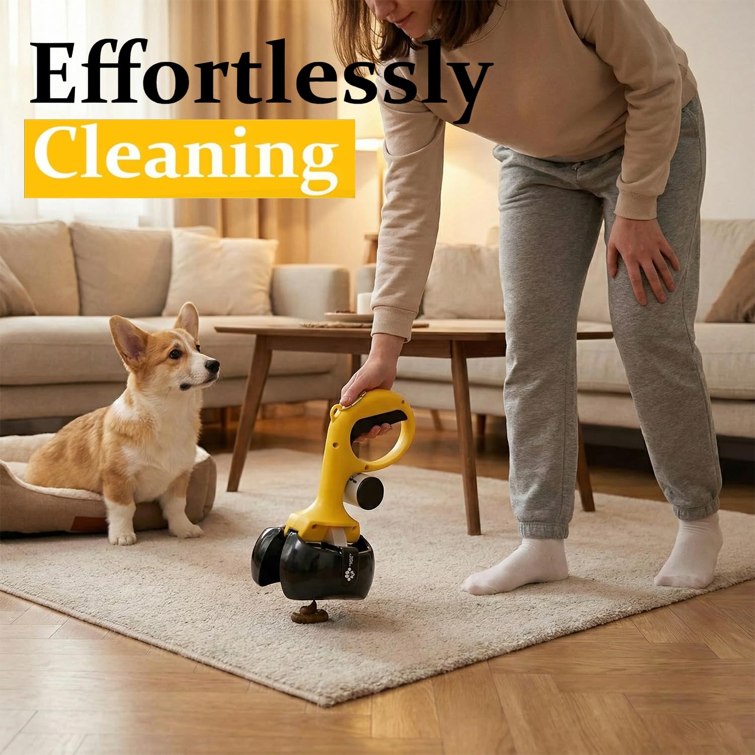Pawfect Pups pooper scooper blue color for park cleanup on the go