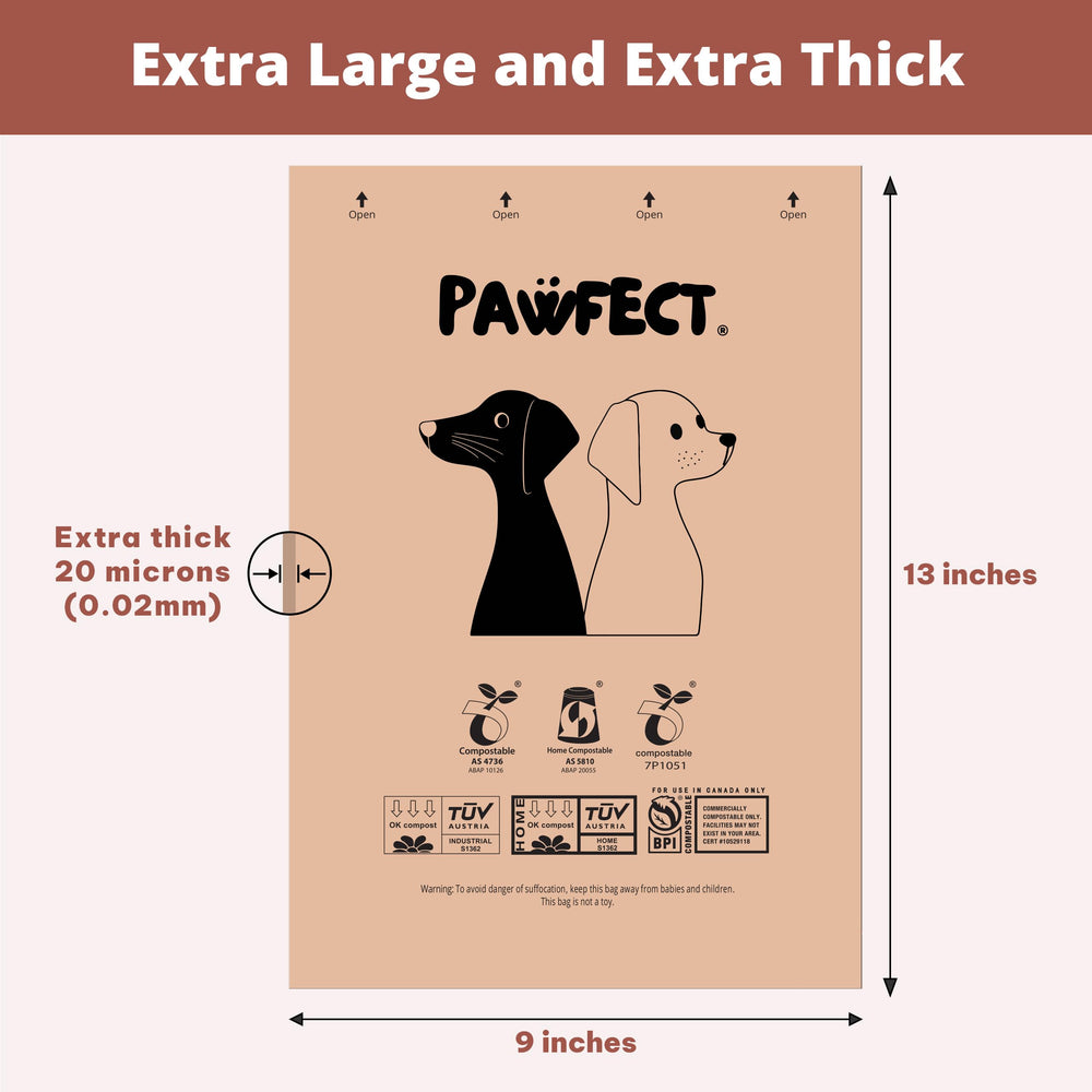Pawfect unscented poop bags keep noses neutral