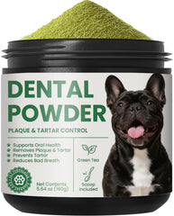 Pawfect Vita dental powder bottle for fresh breath and easy daily use