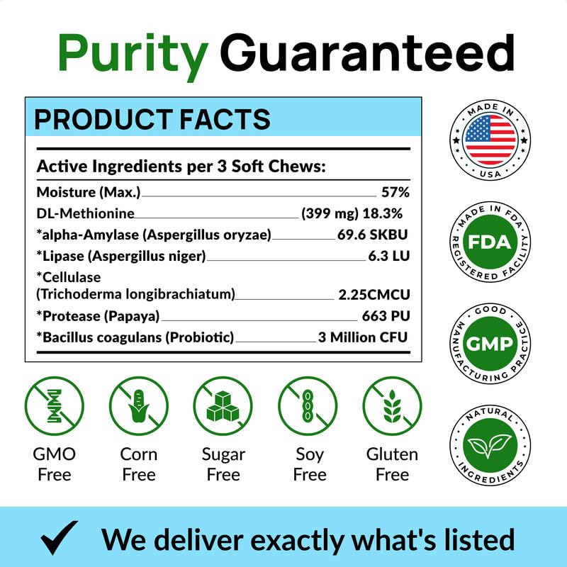 PAWFECTCHEW long-lasting lawn protection: daily use helps maintain a greener yard.
