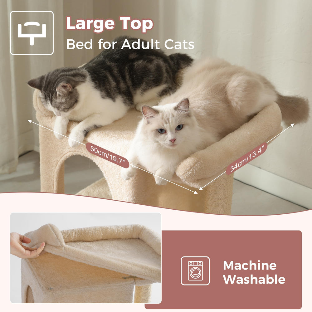 Pawfessor sisal post supports healthy scratching and full body stretches.